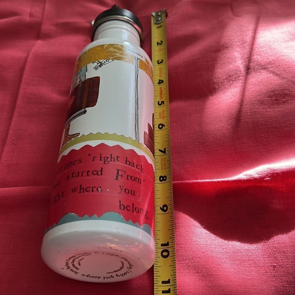 Leigh Standley Stainless Steel water bottle, vintage design - Picture 9 of 9